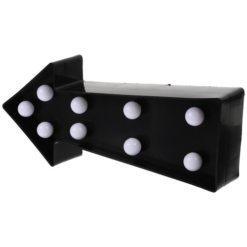 Arrow sign light led - 3d,