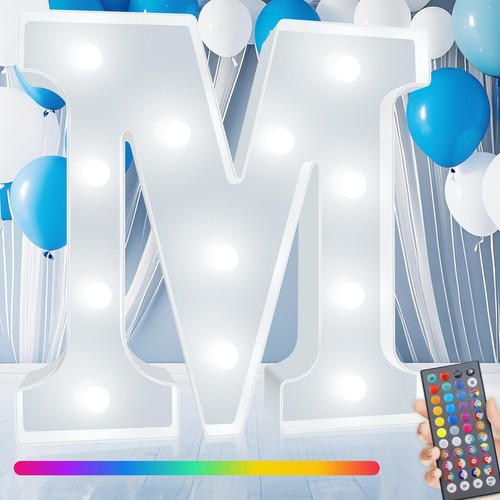 Colorful led marquee - led, letter
