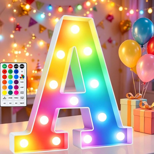 Light colorful led marquee - colorful,