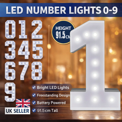 5cm height giant marquee - height,