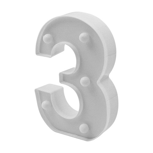 3number light sign led - led, marquee