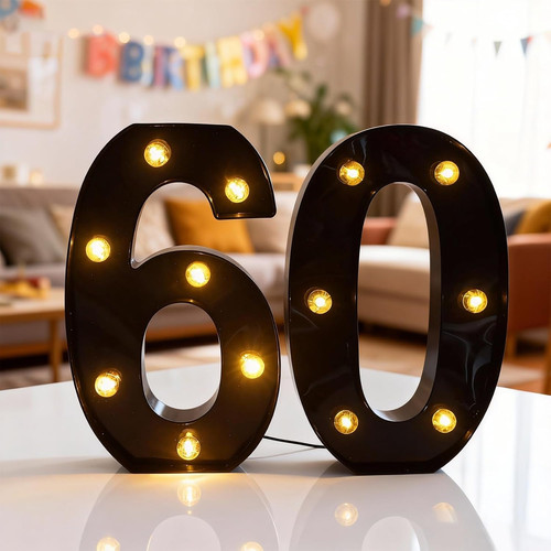 Led light numbers - up, marquee