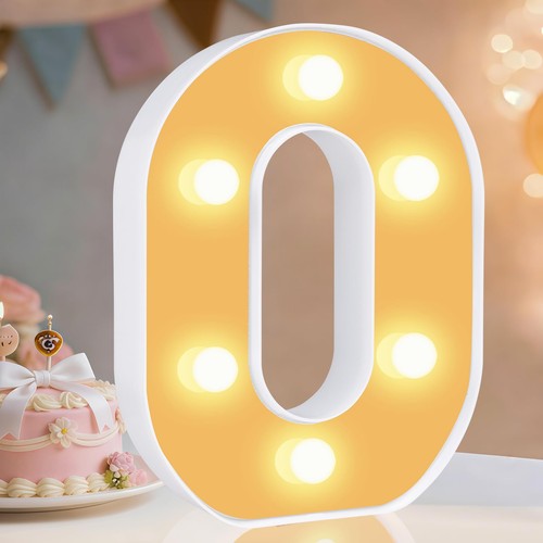 Light number marquee - light, up