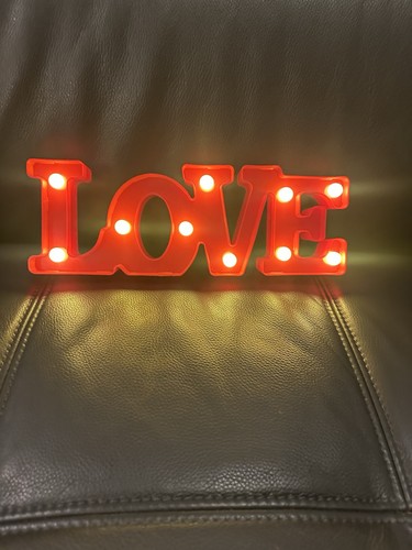 Led love letters marquee - led,