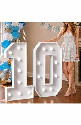 White 4ft led light - white, up