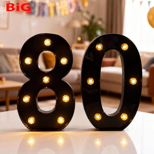 Led light numbers marquee - led,