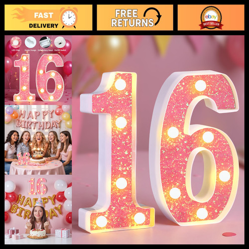 16th birthday decorations - 16th,