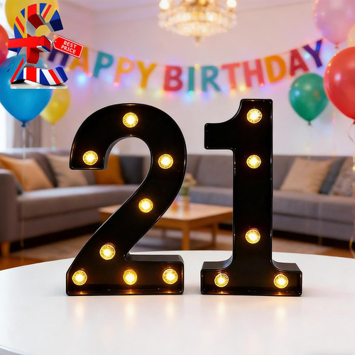Led light numbers marquee - led,