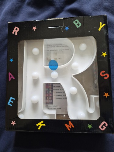 Colourful led marquee letter - marquee,