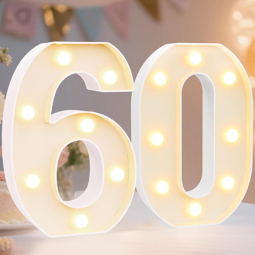Decorative led light - up, number