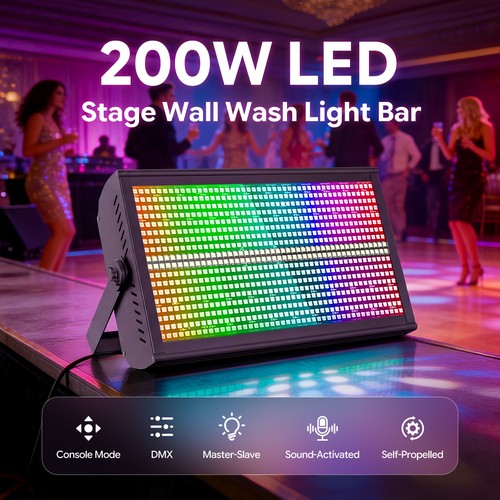 768led 200w rgb wall - 200w,