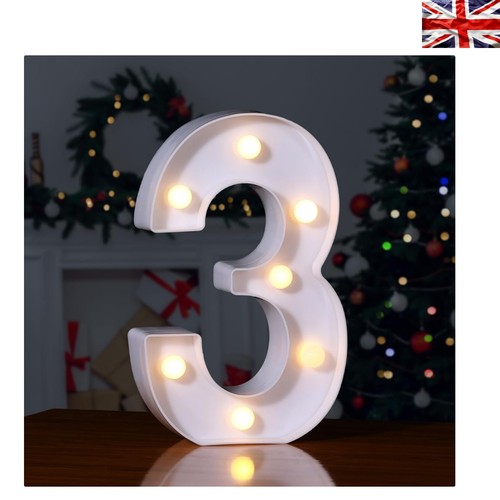 Led light number marquee - 3,