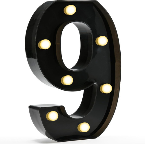 Black decorative light - decorative,