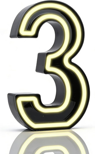 Light numbers led - up,